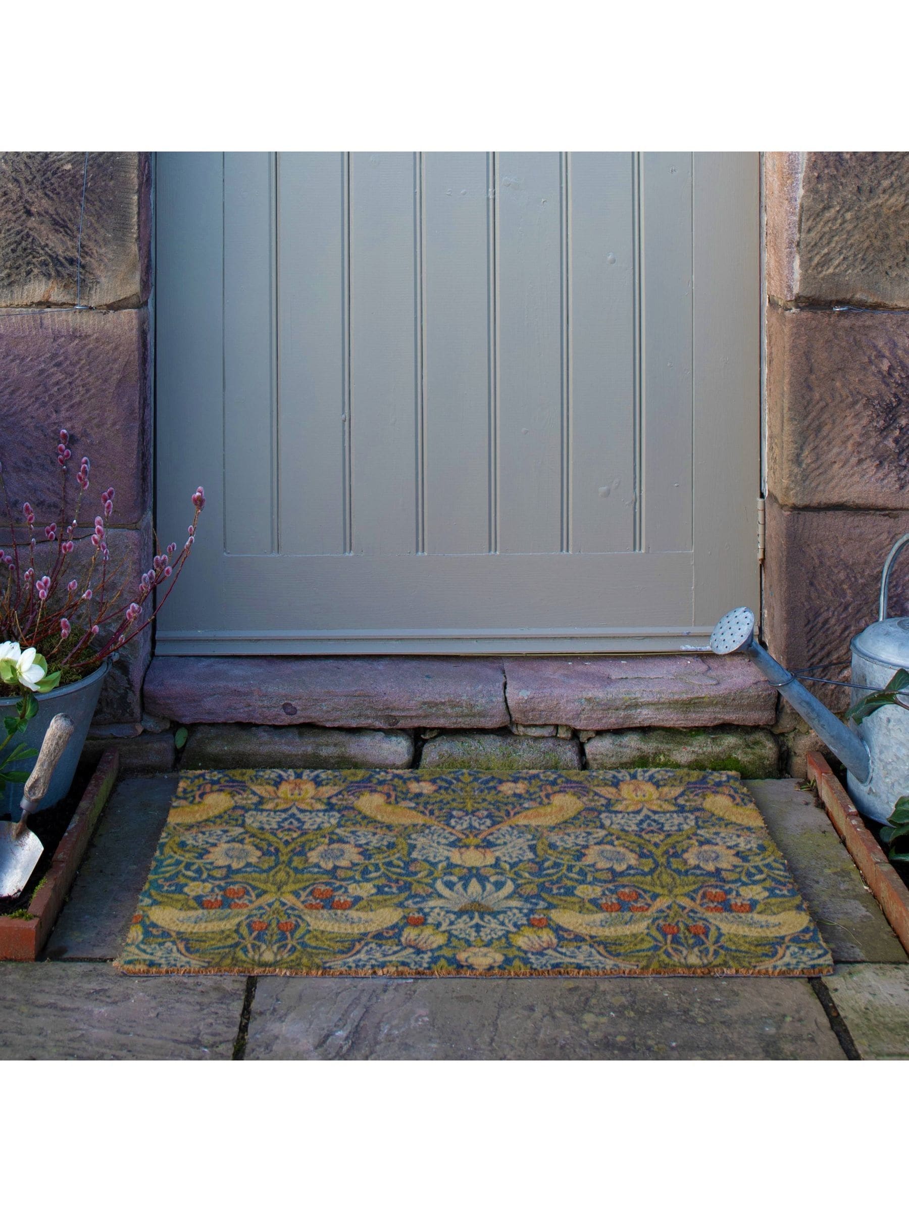 Artsy Mats Strawberry Thief William Morris Doormat