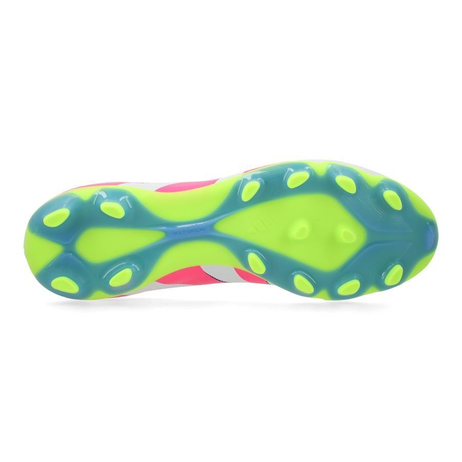 adidas Predator League MG Celestial Victory - Blanc/Lucid Pink/Lucid Lemon