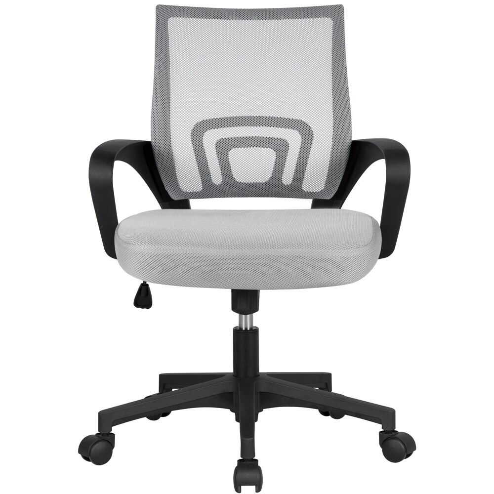 Yaheetech Bürostuhl Drehstuhl ergonomischer Schreibtischstuhl höhenverstellbar Chefsessel Computer Stuhl mit Rollen Armlehne Große Sitzfläche