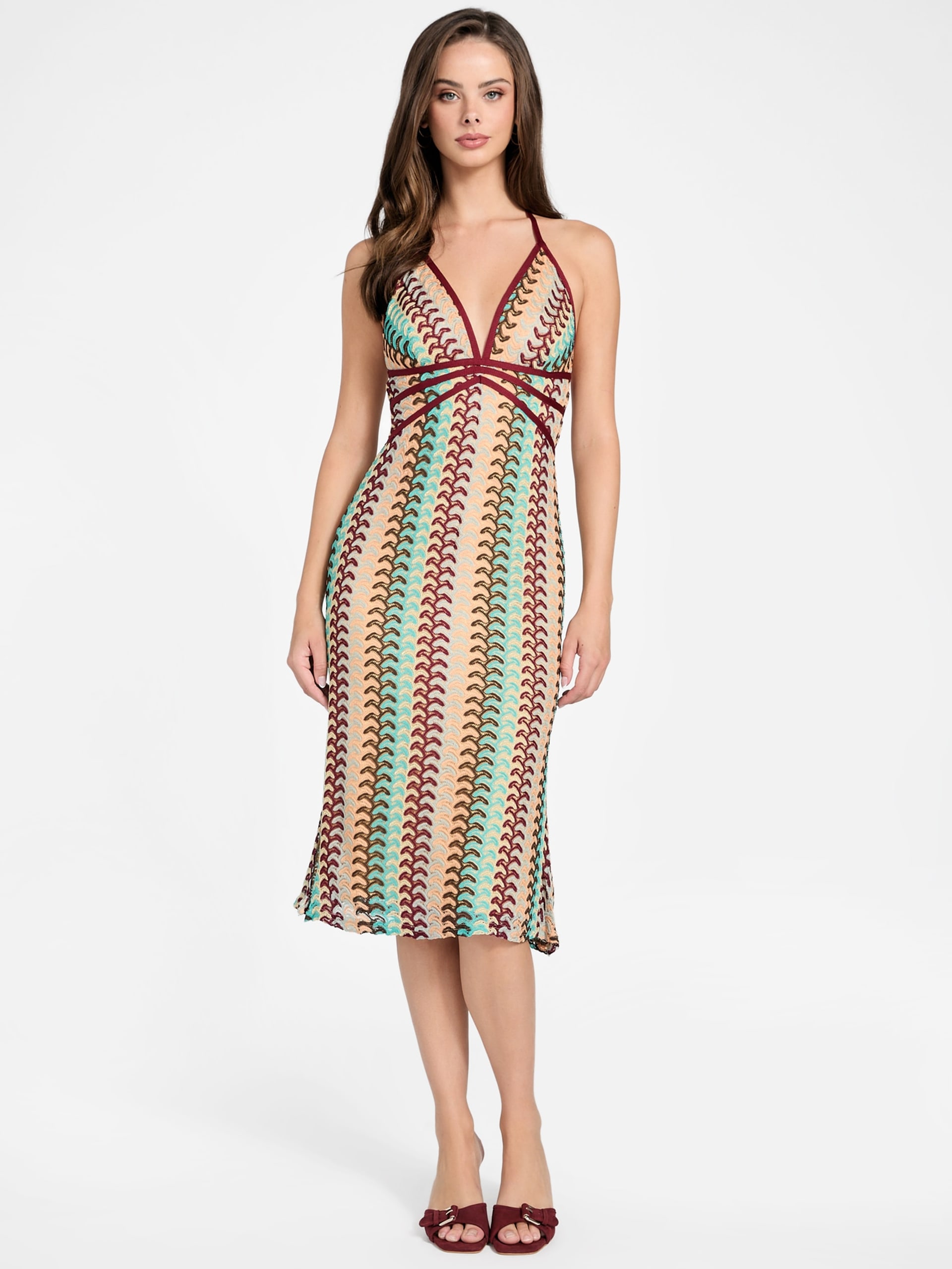 Vestido midi Fearne