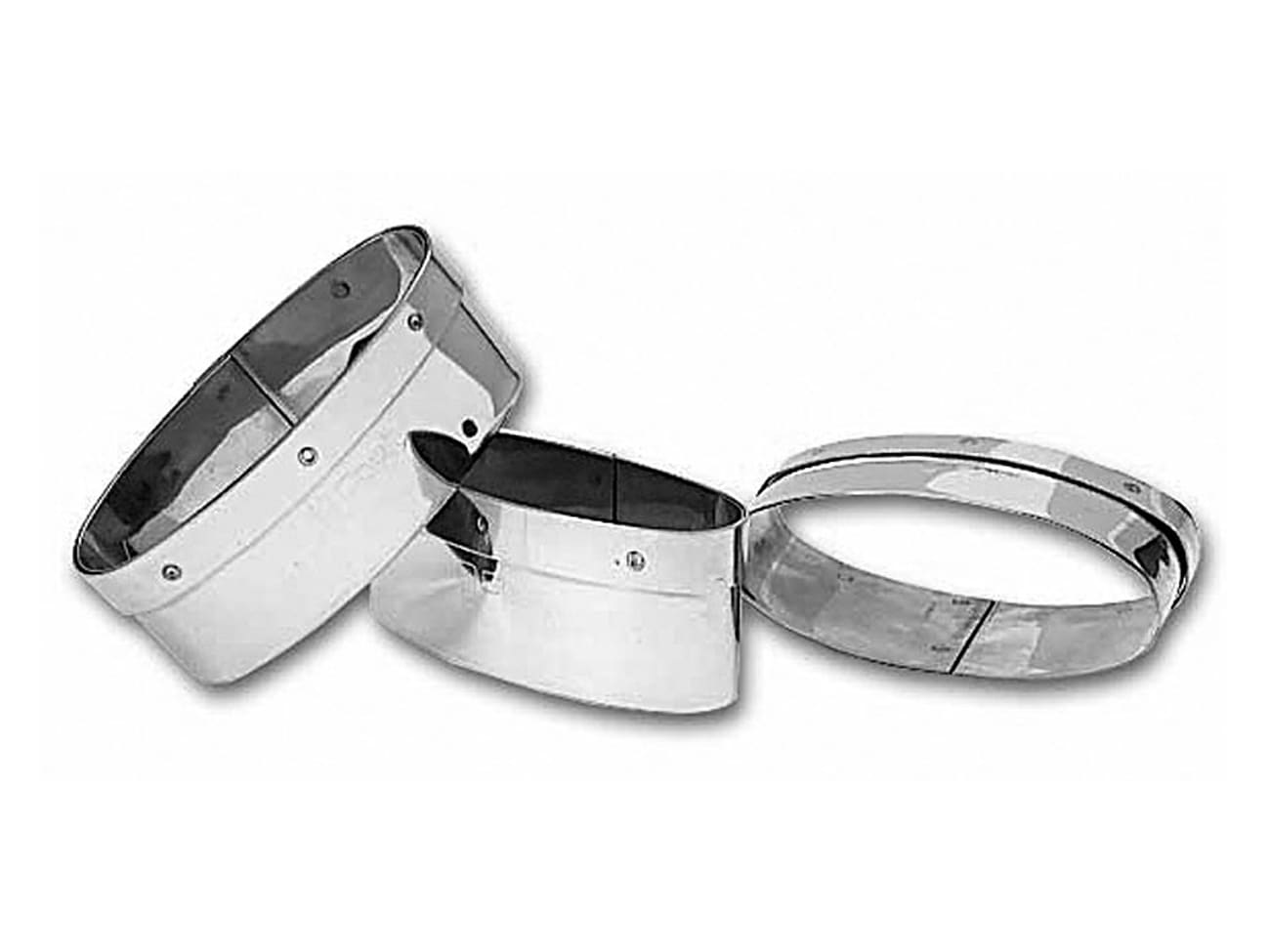 Découpoir ovale à navette en inox - Matfer