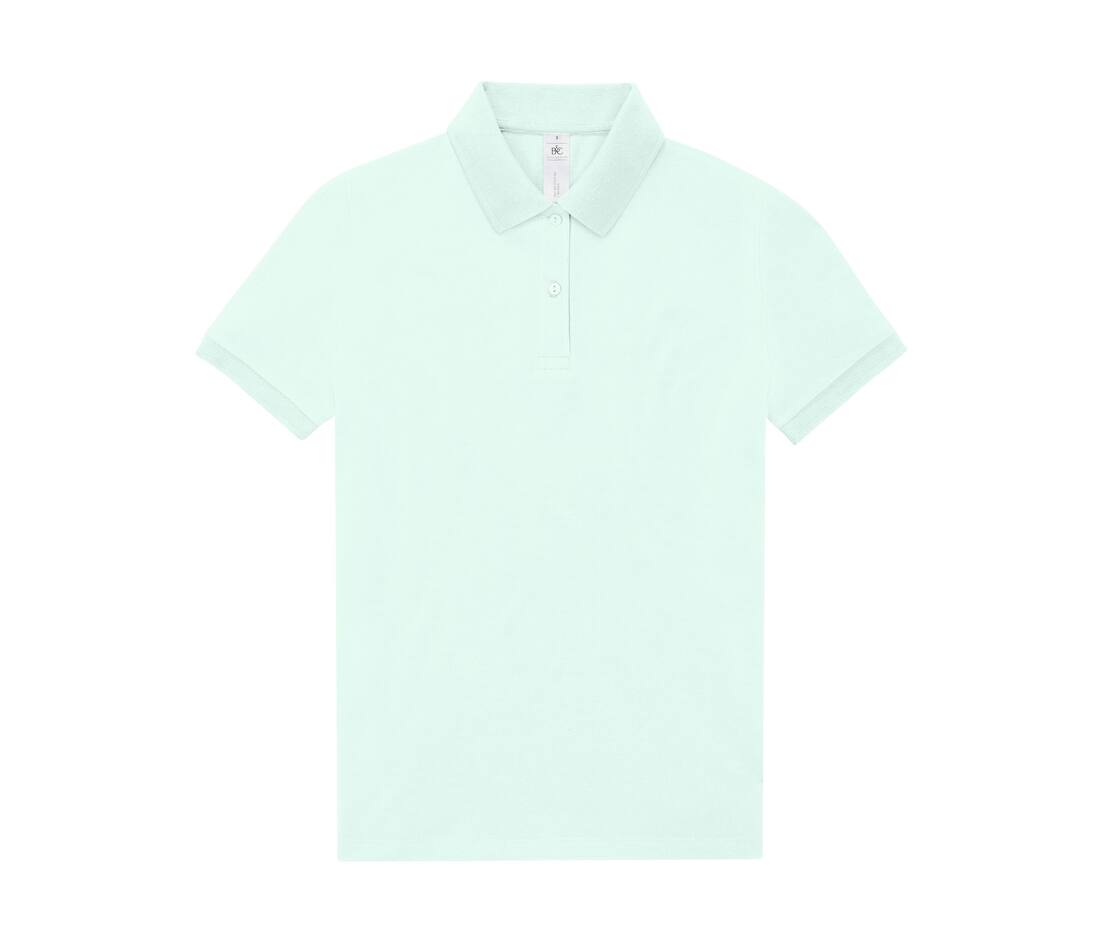 B&C BCW461 - Polo Femme Élégant en Coton Pré-Rétréci