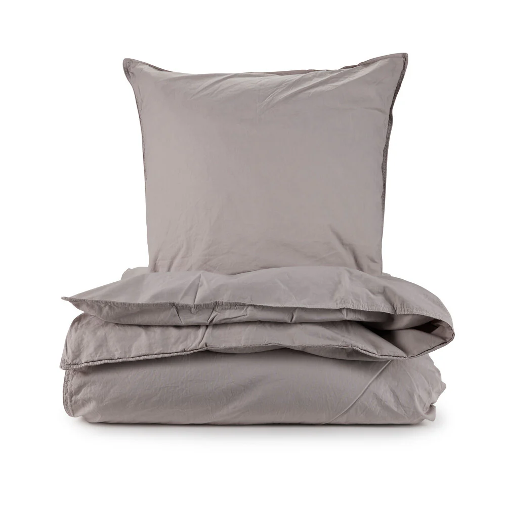 Bahne Interior  Pure Curly Percale sengetøj - lysegrå