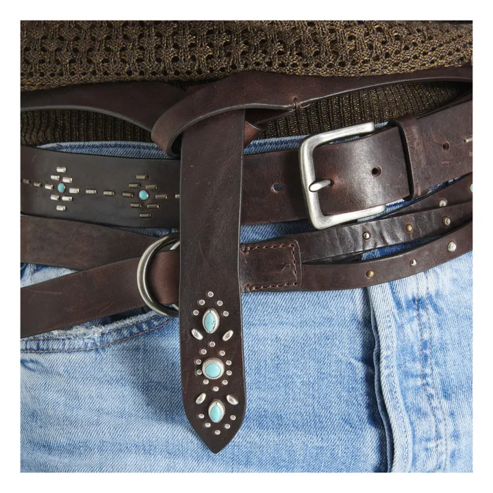 Post and Co Ceinture N°8866 | Marron