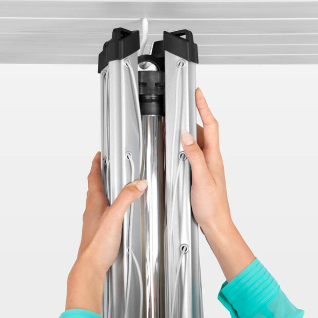Brabantia Lift-o-Matic droogmolen - 40 m - met metalen grondanker