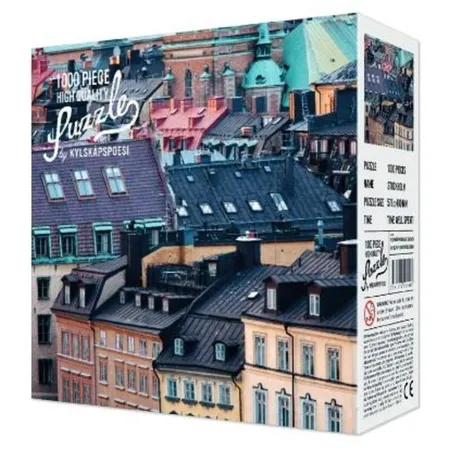 Pegasus Puzzle Dächer über Stockholm