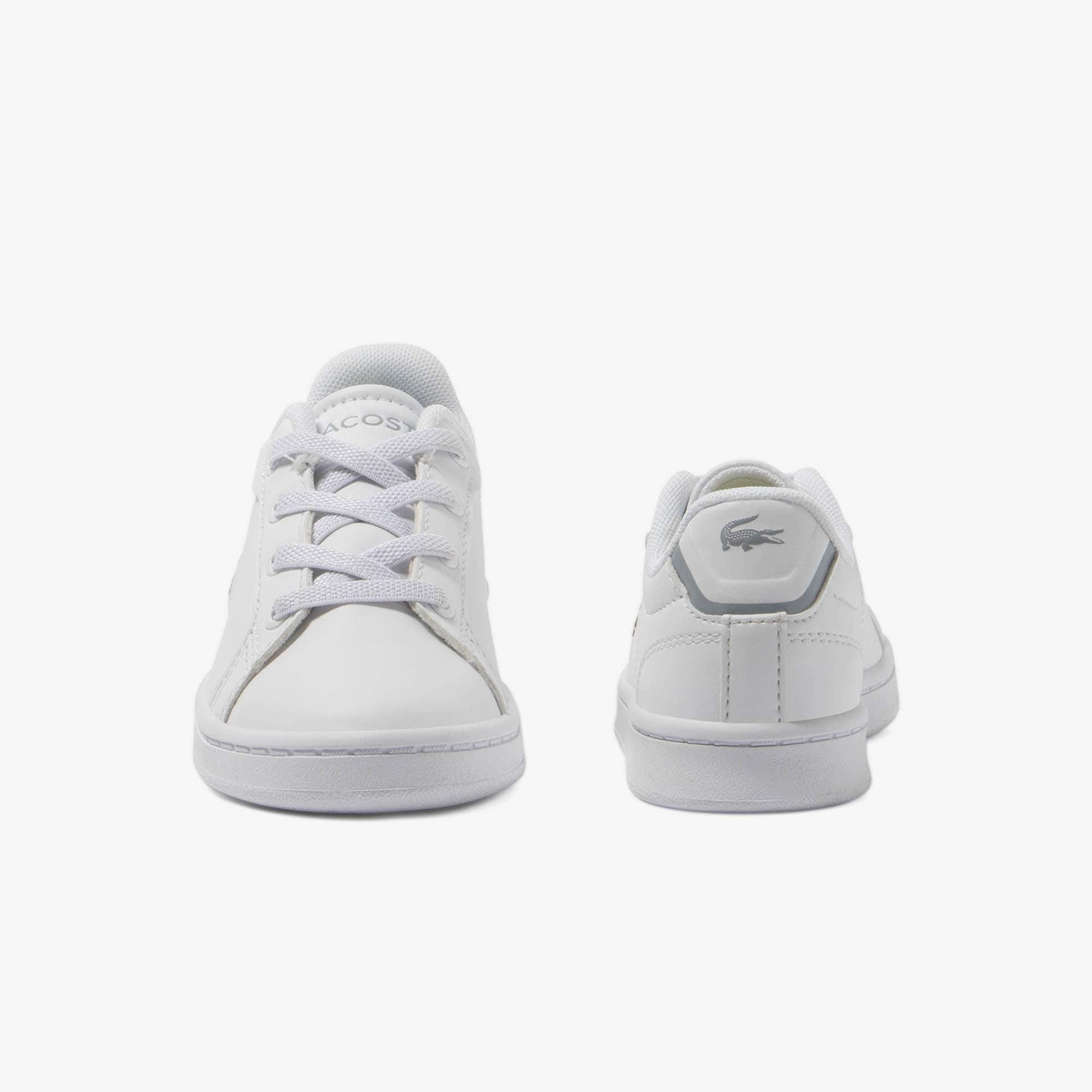 Sneakers Carnaby Pro enfant en fibre synthétique Sneakers - Blanc - Lacoste - Enfant