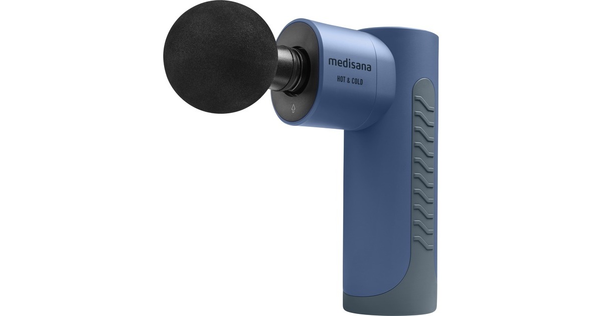 MedisanaMG 600 - massagegun met hot & cold functie massage apparaat  (Blauw)