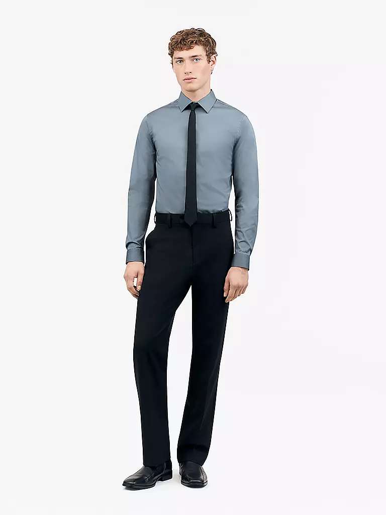 TIGER OF SWEDEN Hemd Extra Slim hellblau