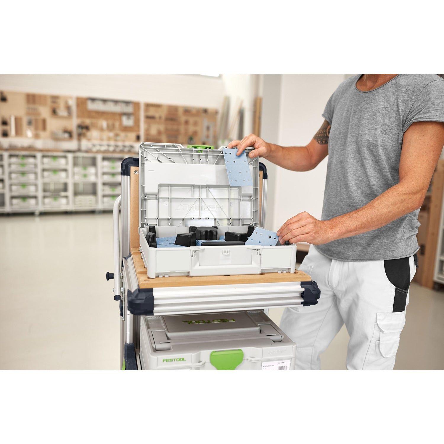 Festool SYS-STF 80X133 GR-Set Schuurmateriaal in Systainer³ - 578194