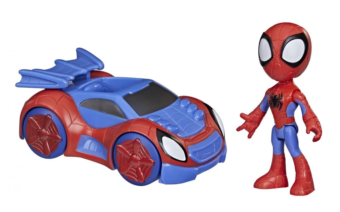 Marvel Spidey and his Amazing Friends Auto met figuur