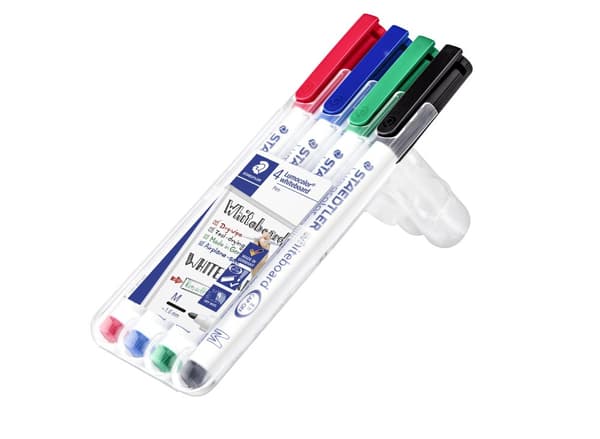 Lumocolor Whiteboardtusj 4 stk. Staedtler