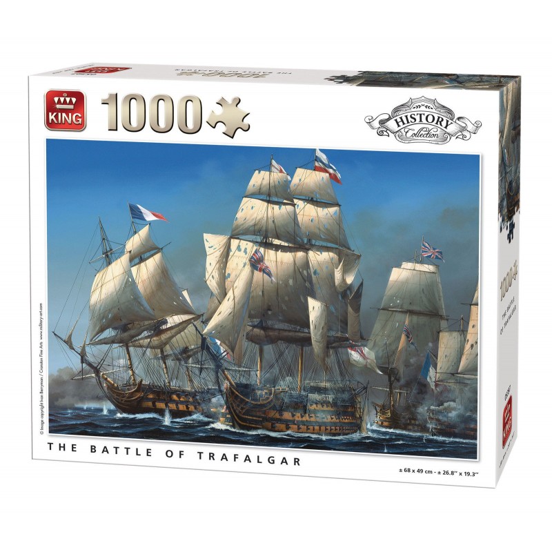 Puzzle 1000 pièces - Battle Trafalgar