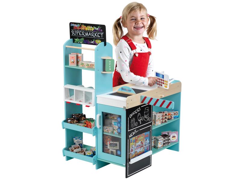 Klein-Toys Supermarkt FSC Kaufladen-Spielset