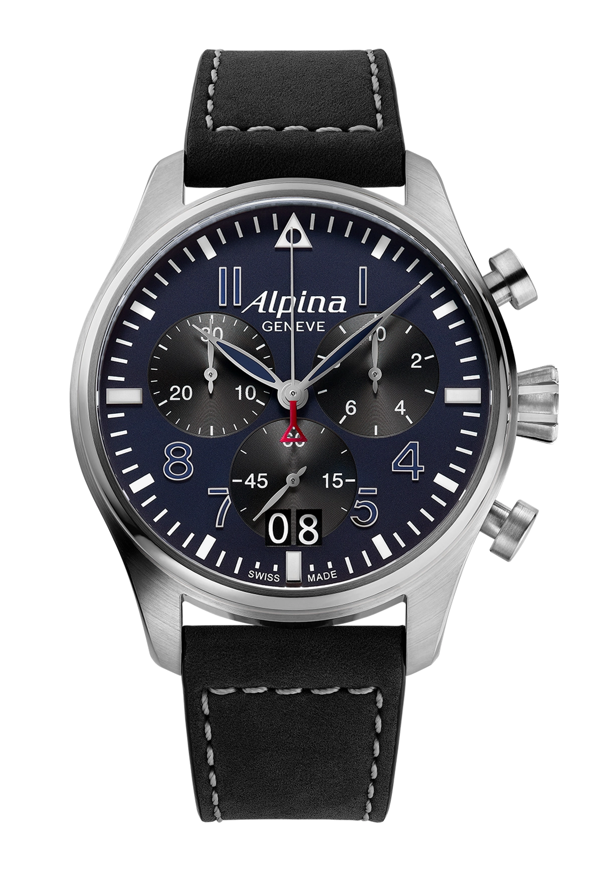 Alpina Startimer Pilot Herrenchronograph AL-372NB4S6
