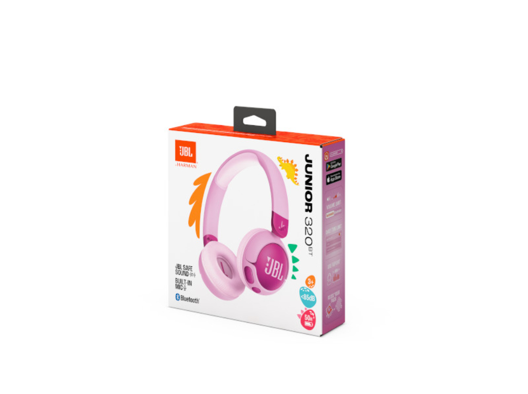 AUSCULTADORES JBL JR320BT ROXO