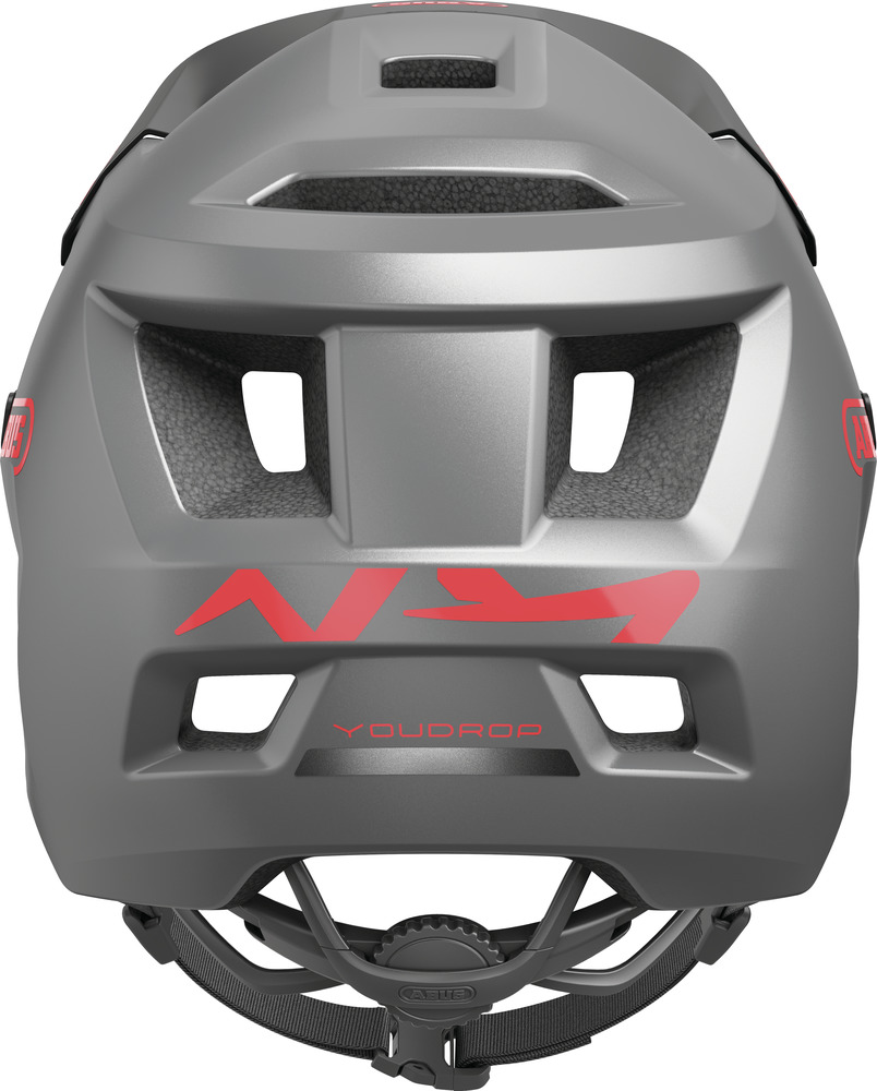 Abus YouDrop Cykelhjelm Ti Silver 48-55 cm