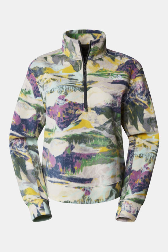 The North Face The North Face Glacier Printed Half Zip Fleecetrui Dames