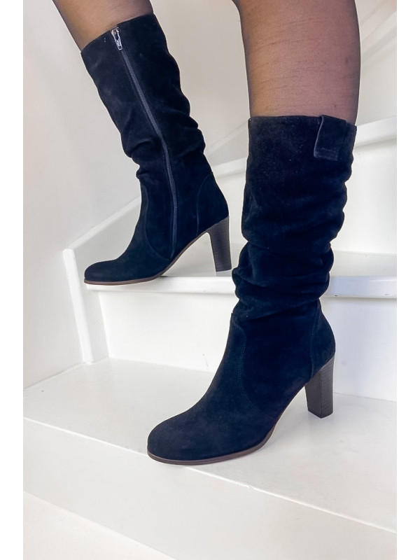 Aliwell - Bottes BORNEO Velours Noir