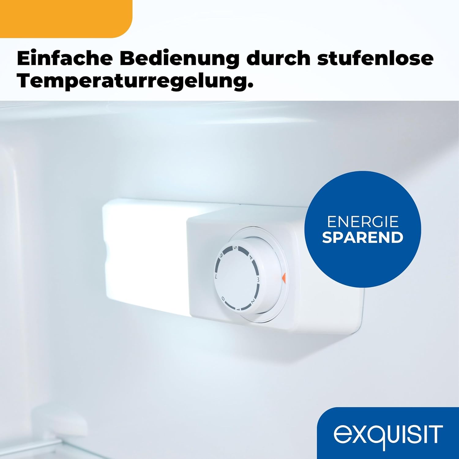 Exquisit Kühlschrank ohne Gefrierfach, Großer Kühlschrank silber, 5 Ablagen, 242 Liter, Vollraumkühlschrank 143 cm hoch, KS5320-V-H-010E inoxlook