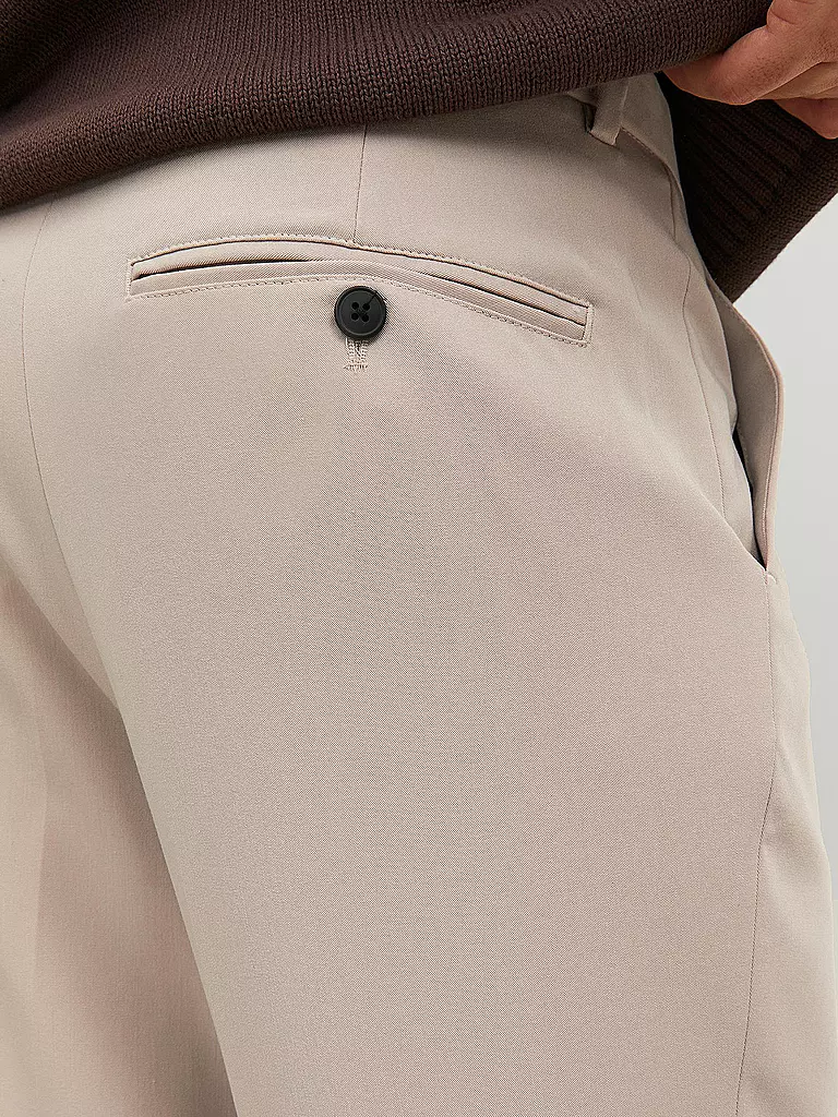 JACK & JONES Anzughose JPSTBILL beige