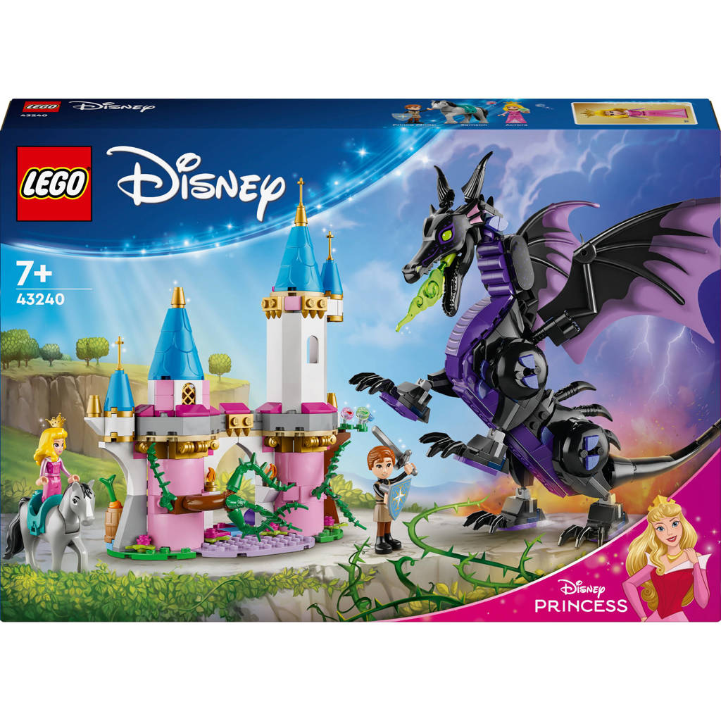Heerlijke fantasie en bouwervaringMaleficent in drakenvorm Bouwbaar Speelgoed voor Kinderen 43240