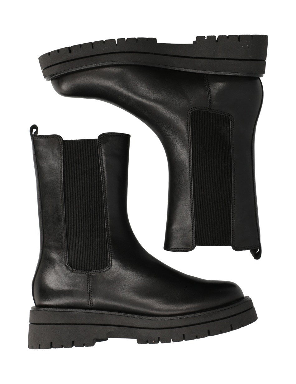 Glattleder Chelsea Boot