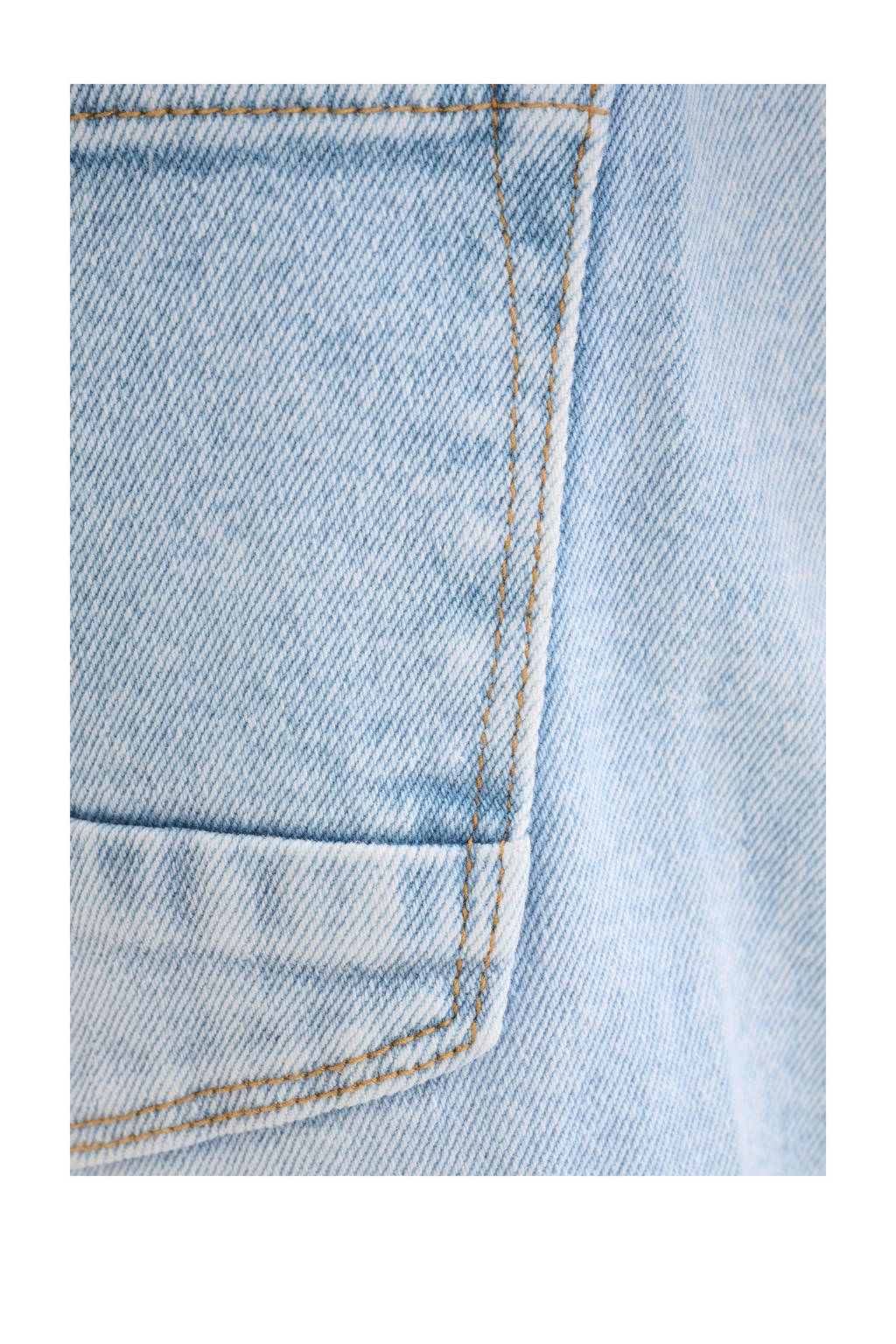Shoeby regular fit denim short l:ight blue denim bleached