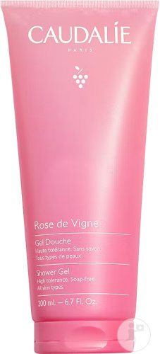 Caudalie Rose de Vigne Gel Douche Tous Types De Peaux Tube 200ml