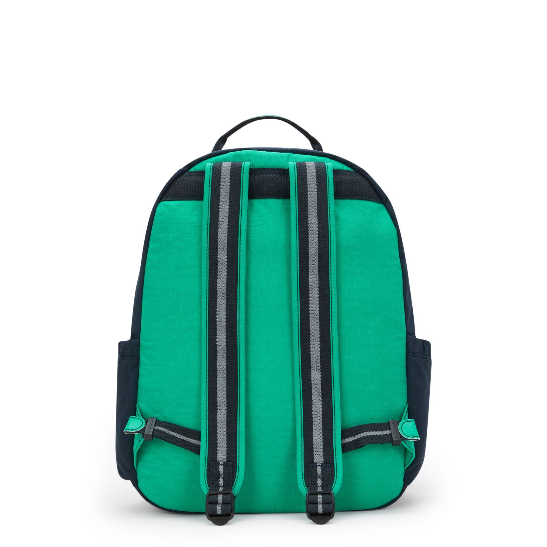 SEOUL Grand Sac à Dos avec Protection pour Ordinateur Portable - Blue Green Block