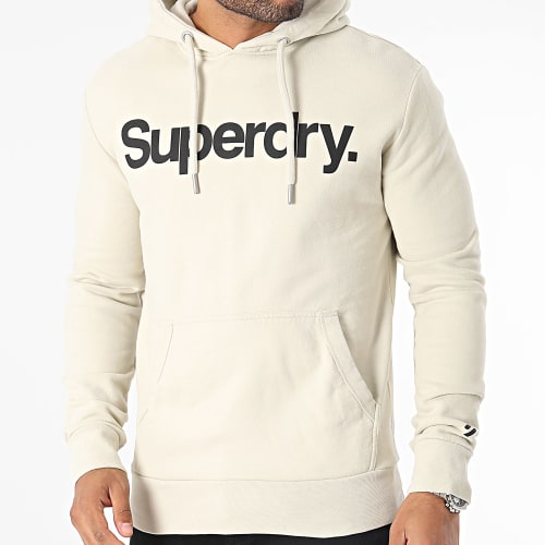 Sweat Capuche Logo Classic M2013243A Beige