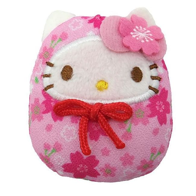 Nakajima Corp. - Sanrio Characters Mascot Magnet (Sakura Daruma)