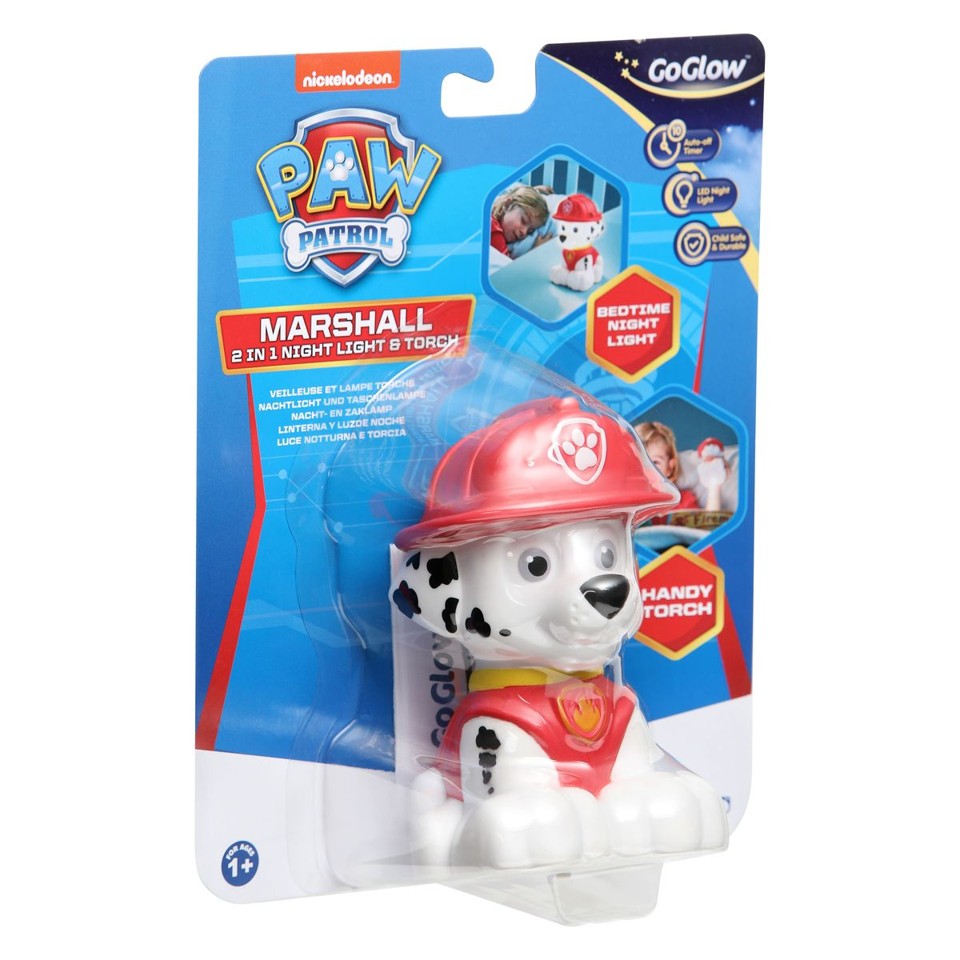 Paw Patrol, Marshall GoGlow Buddy Natlampe og lygte