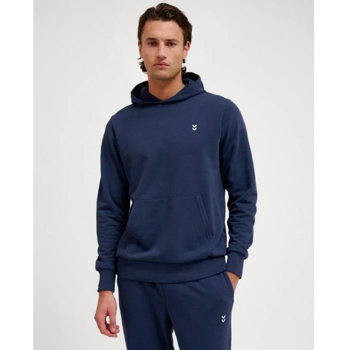 Hummel Herre Trøjer Pulse Sweat Hoodie Blå