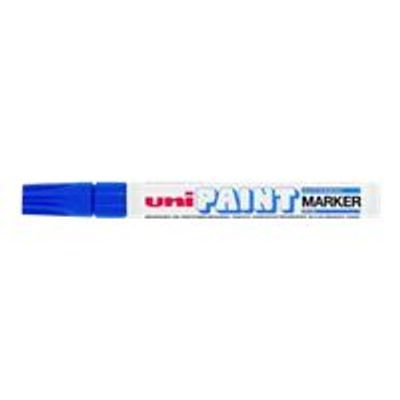 UNI PAINT PX - Marqueur permanent - pointe ogive - bleu foncé