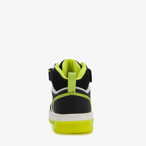 Blue Box hoge jongens sneakers met dino opdruk