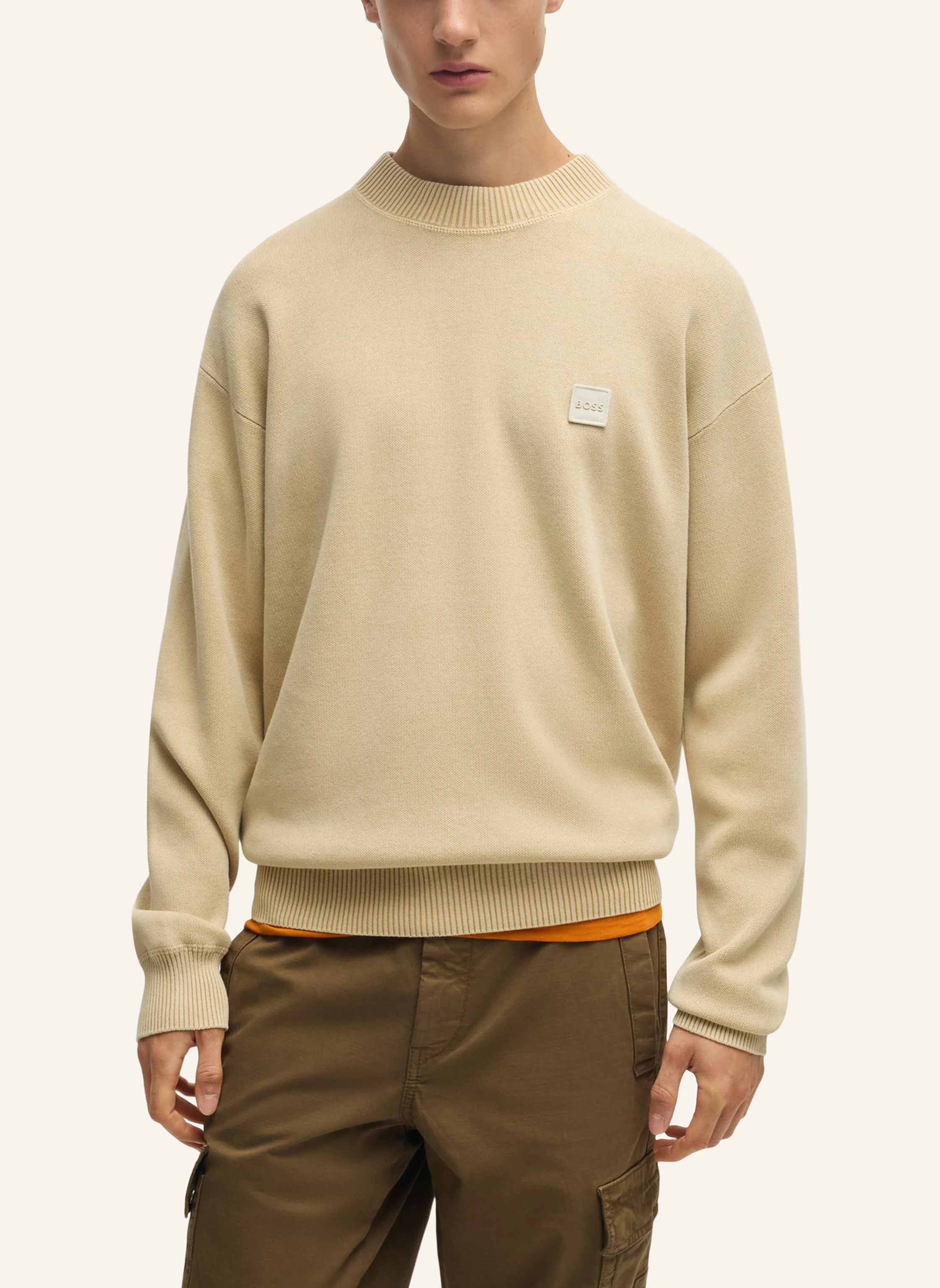 BOSS Pullover AKAPULK Relaxed Fit