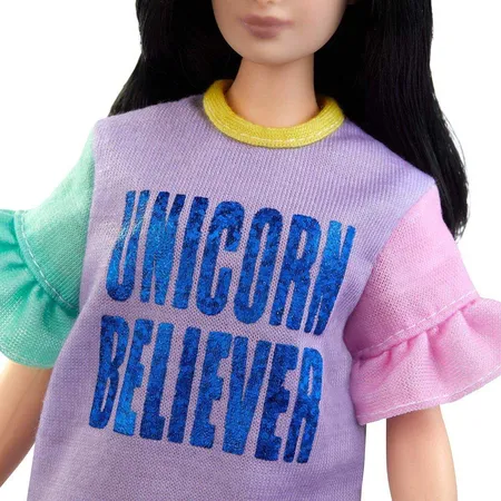 Barbie Fashionista pastellfarbenes Kleid