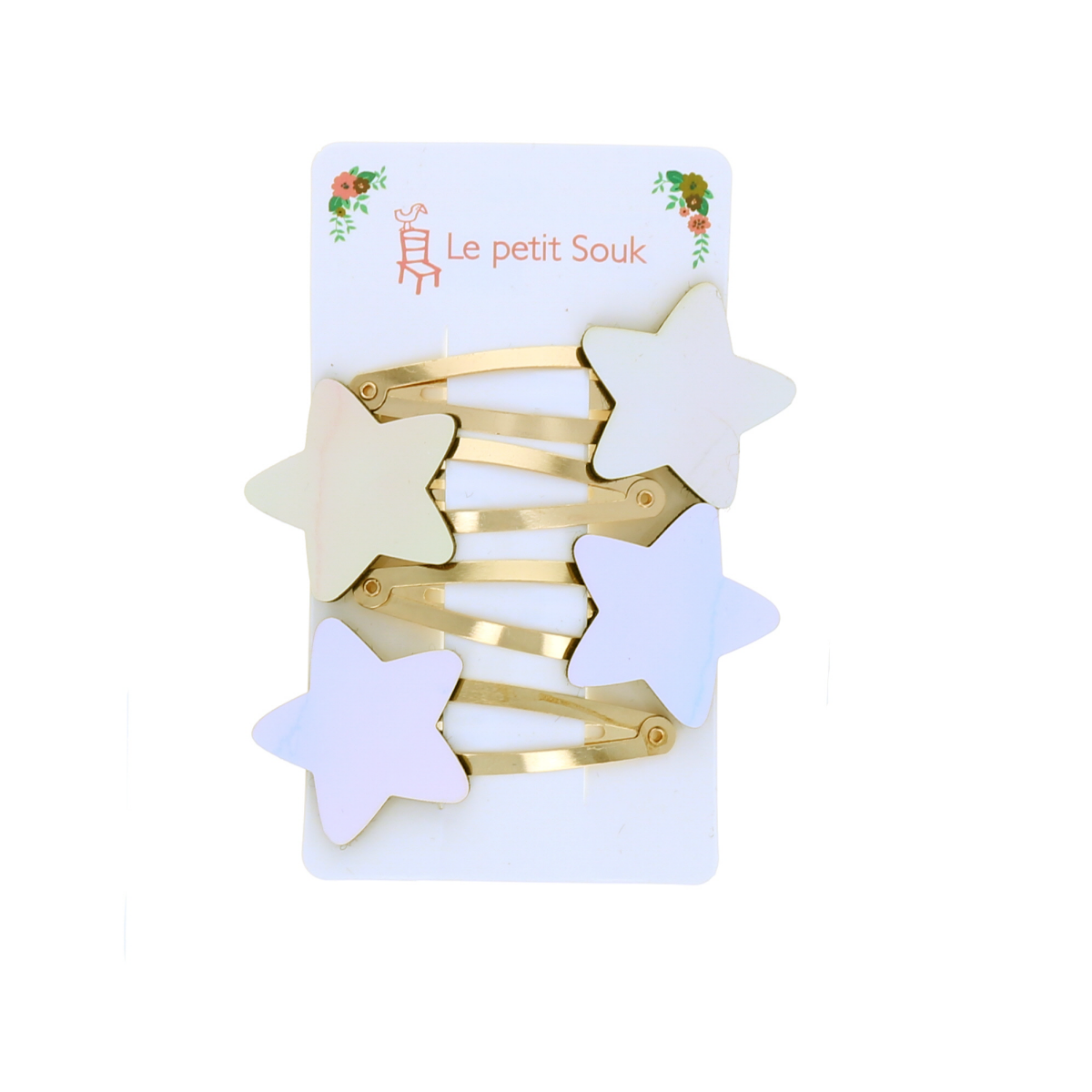 Lot de 4 barrettes étoile Le petit Souk