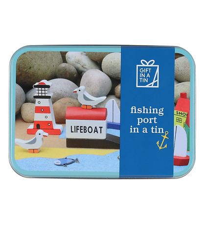 Gift In A Tin Leges?t - Learn & Play - Fishing Port In A Tin