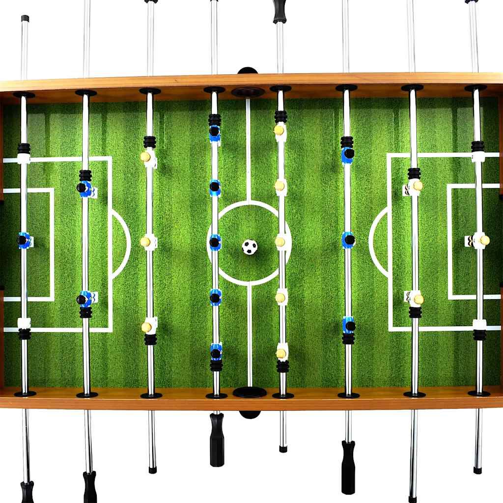 vidaXL Tafelvoetbaltafel, staal, 60 kg, 140x74,5x87,5 cm