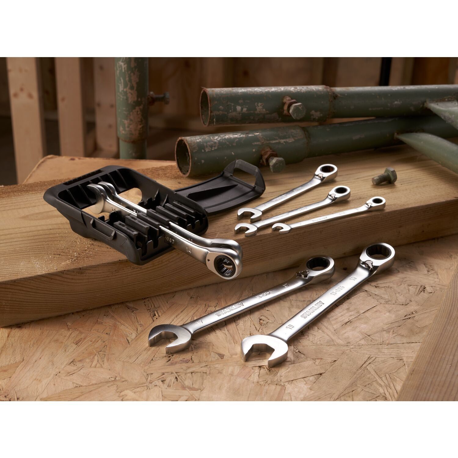 Stanley FMMT82848-0 FatMax™ Ringsteeksleutelset met ratel - 7-delig