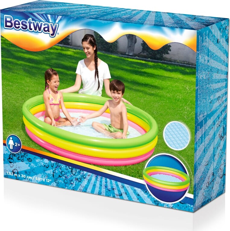 Bestway - Badebassin Til Børn - Summer Set - 152X30 CM - 211 L