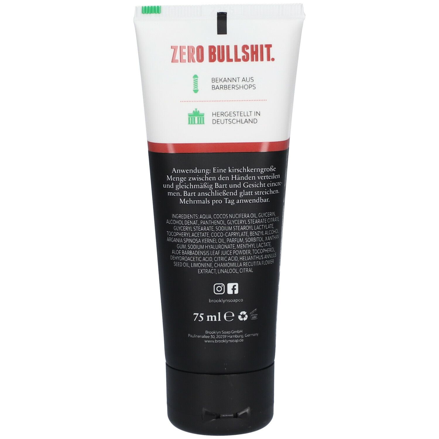 BROOKLYN SOAP 2-in-1 Gesichts- & Bartcreme