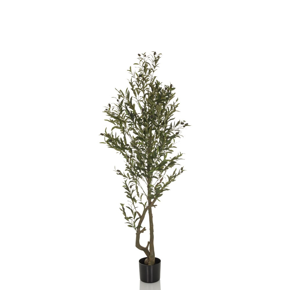 Kunstpflanze OLIVE I Kunststoff hjh OFFICE