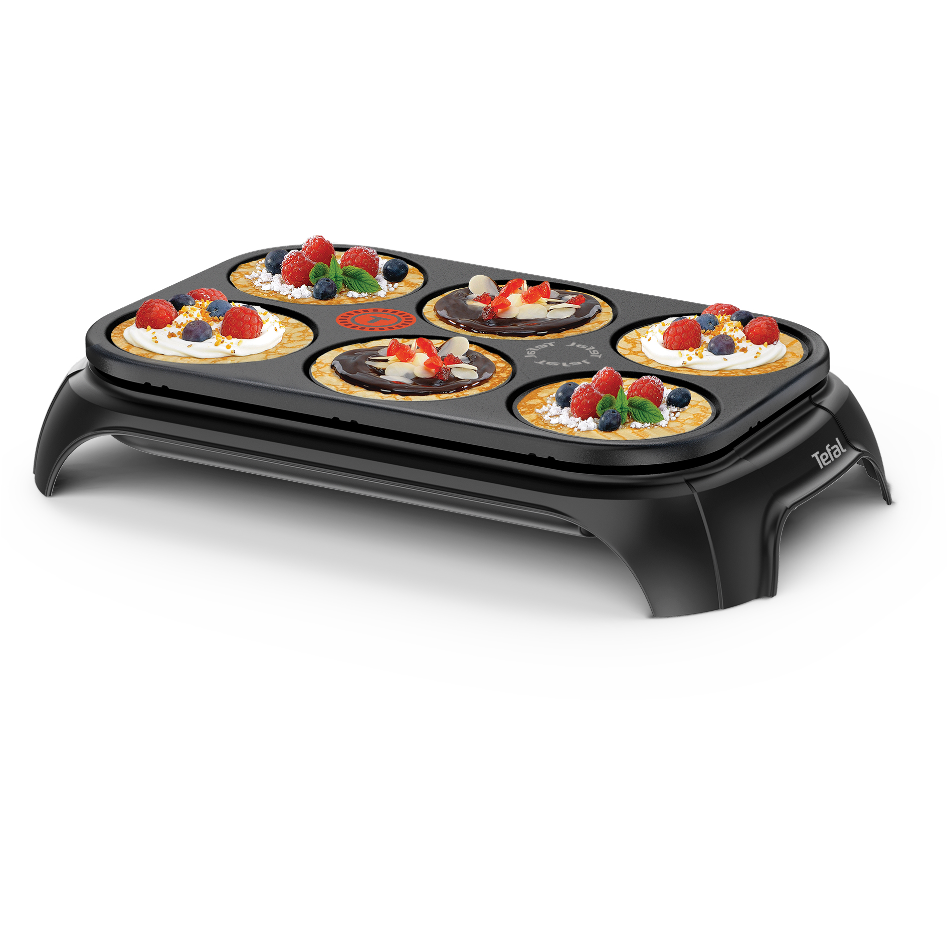TEFAL Crêpes Maker Party PY55E8 - schwarz - 100 Watt