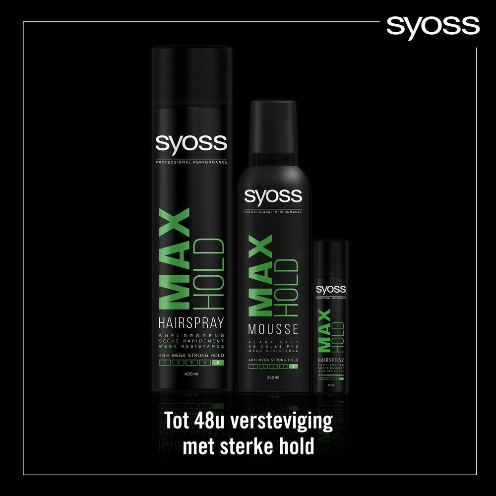 Syoss Max Hold Haarspray400 ml