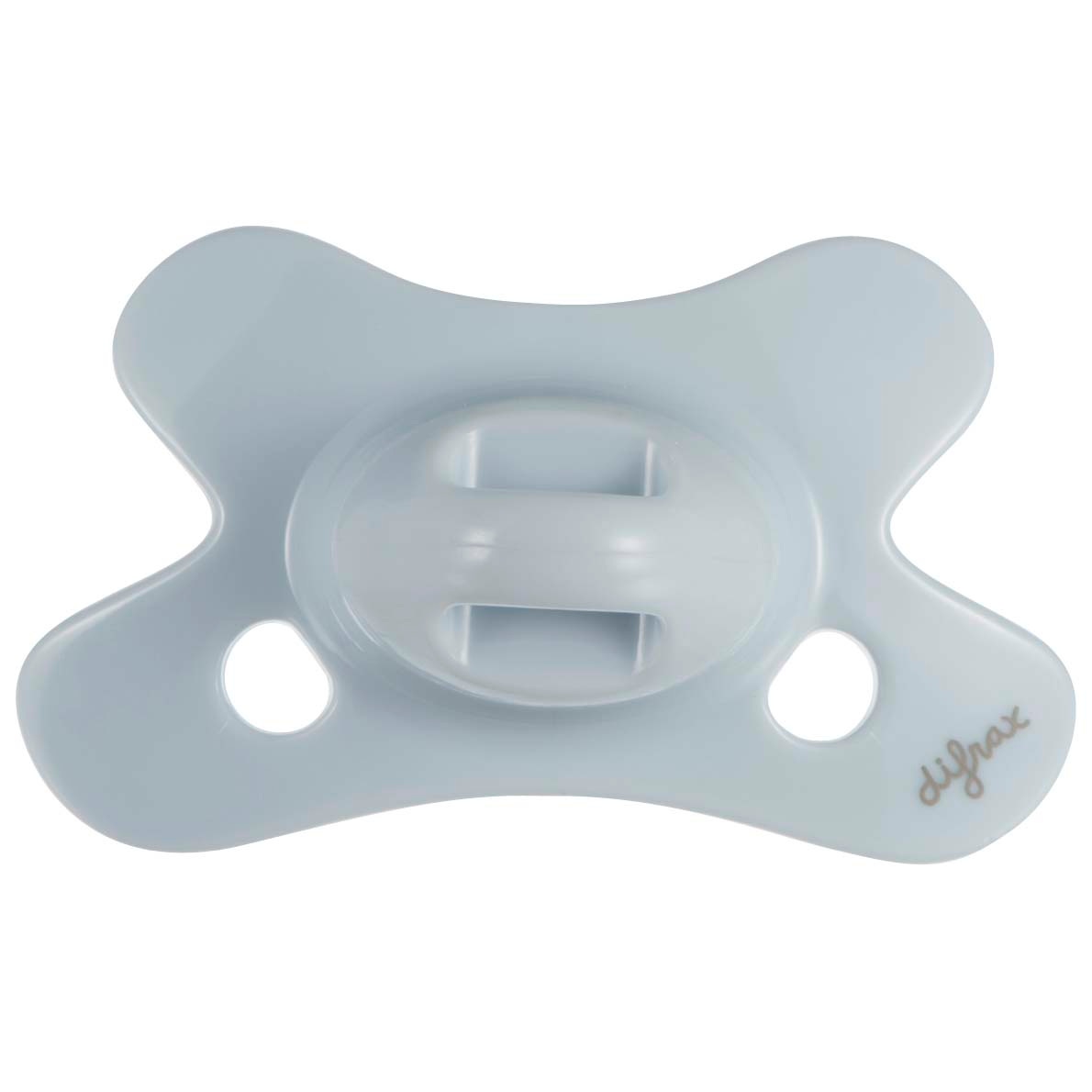 Difrax fopspeen Dental Pure 0-6m blauw - Prénatal