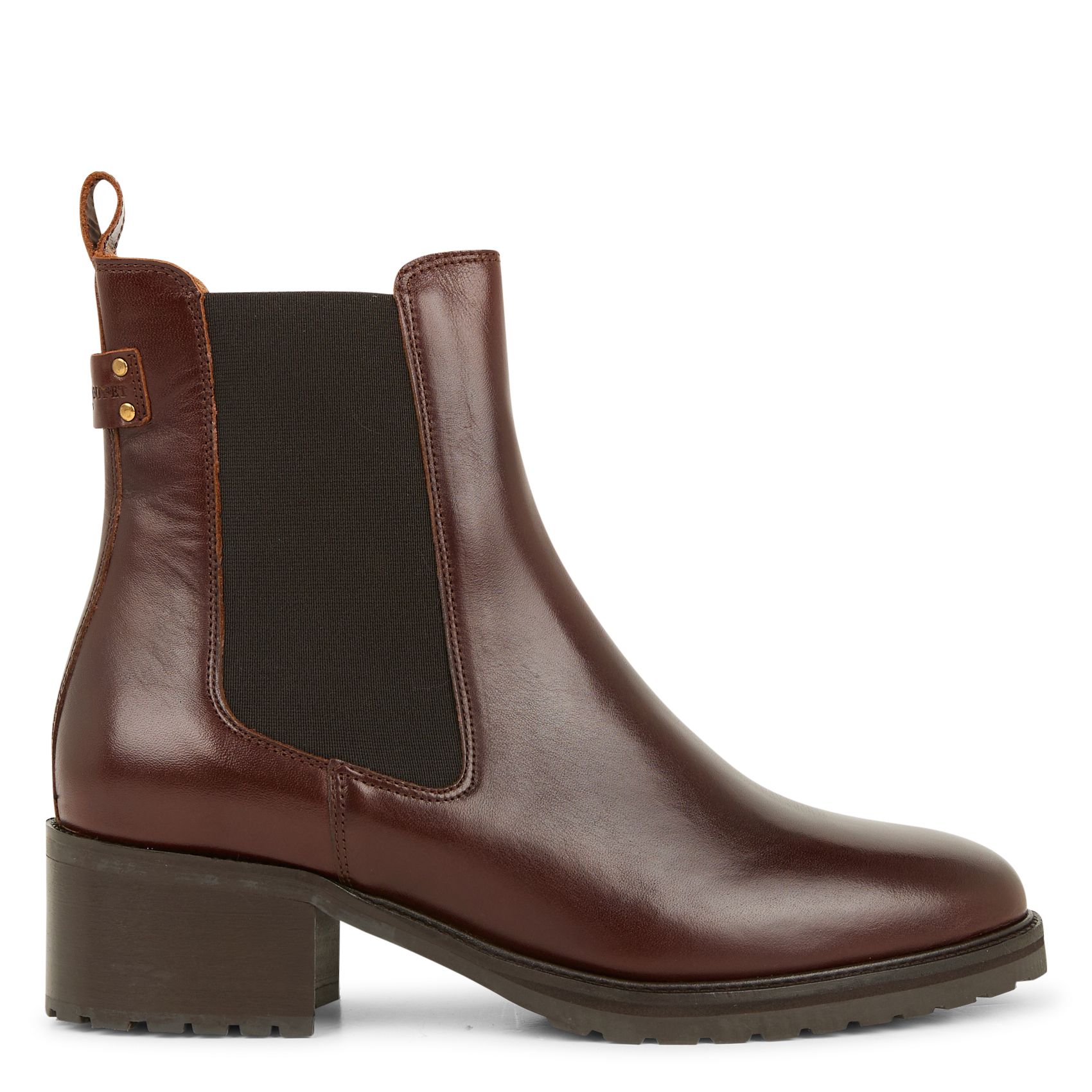 GOLDA - Bottines en cuir | Marron