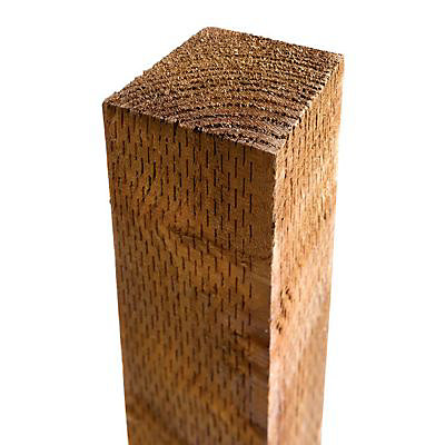Poteau bois Zutam marron 9 x 9 x h.240 cm